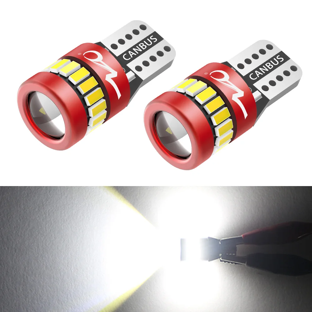 

Светодиодные Лампы NAO W5W T10 Ultra Bright Для Автомобиля, 5W5 3030 3014 SMD 12V