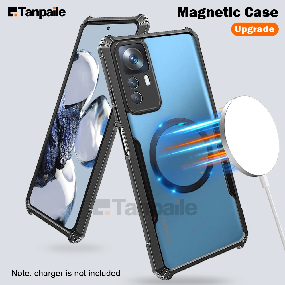 Ультратонкий Магнитный чехол для Xiaomi 12T Pro Mi 10T 11T Mi12T Mi11T Mi10T противоударный