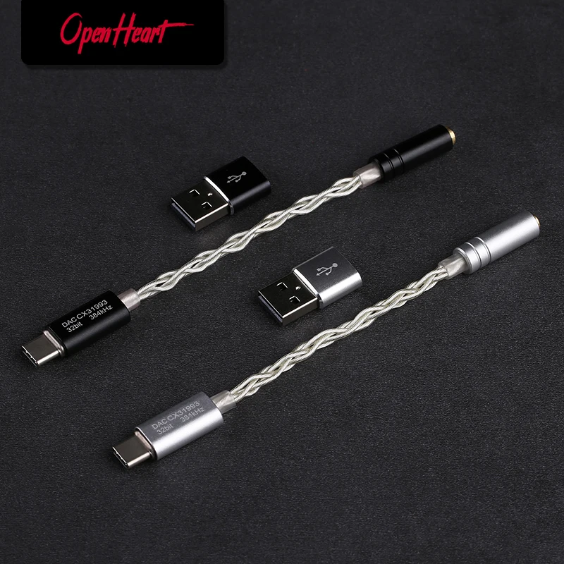 OPENHEART CX31993 USB Type C to 3.5mm 