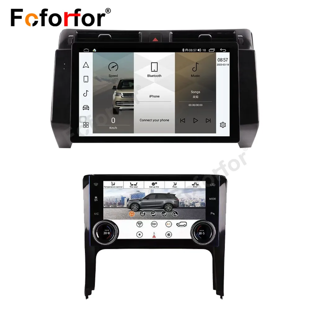 

Новейший автомобильный радиоприемник Android 12 для Land Rover Range Rover Sport L320 2010-2013 GPS навигация головное устройство мультимедийный плеер 4G