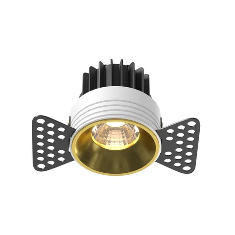 Встраиваемый светильник Technical DL058-7W3K-TRS-BS Maytoni Technical Downlight Round Латунь LED 3000