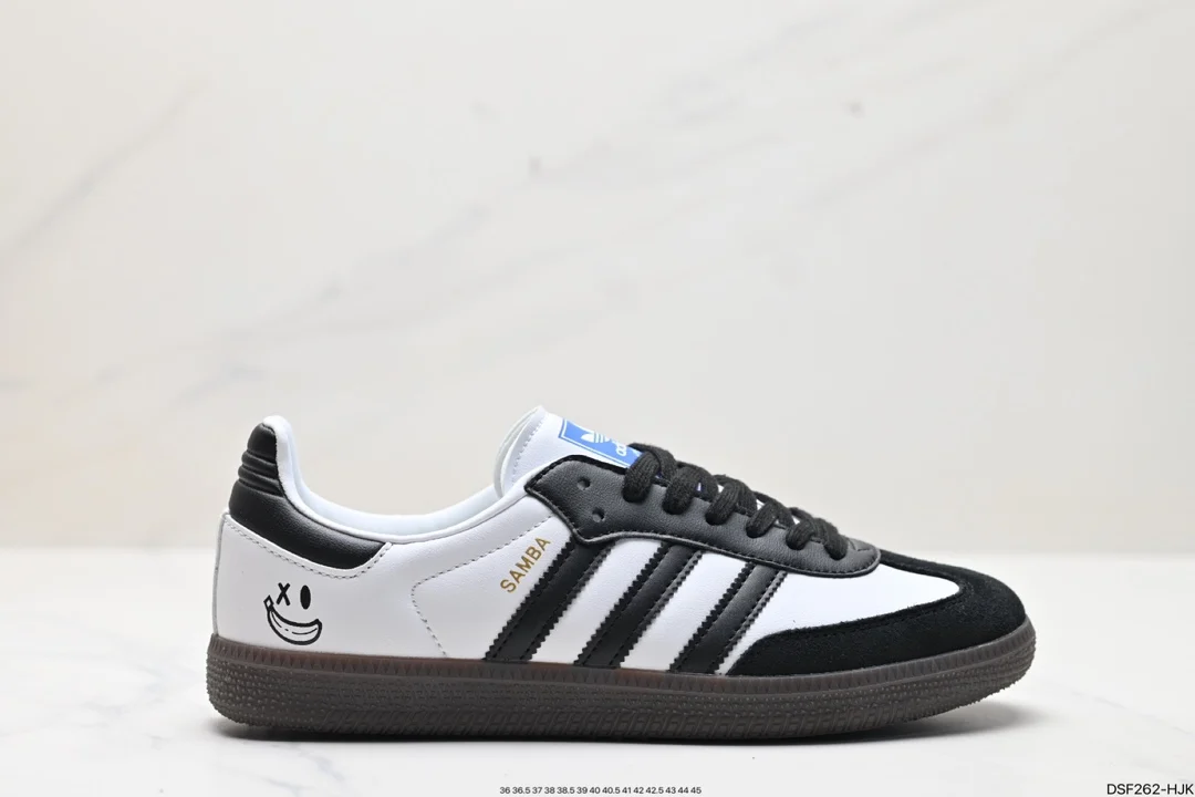 Оригинальные кроссовки Samba в стиле Adidas Casual Баскетбольная обувь для мужчин и