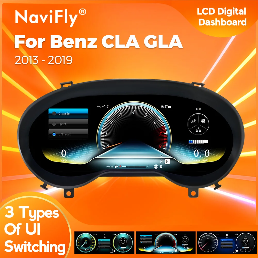 Instrument Cluster Lcd Display For Mercedes Benz A B Class W169 W245  Speedometer Dashboard 7v/8v A1695400448 0263643242 - Instrument Clusters -  AliExpress
