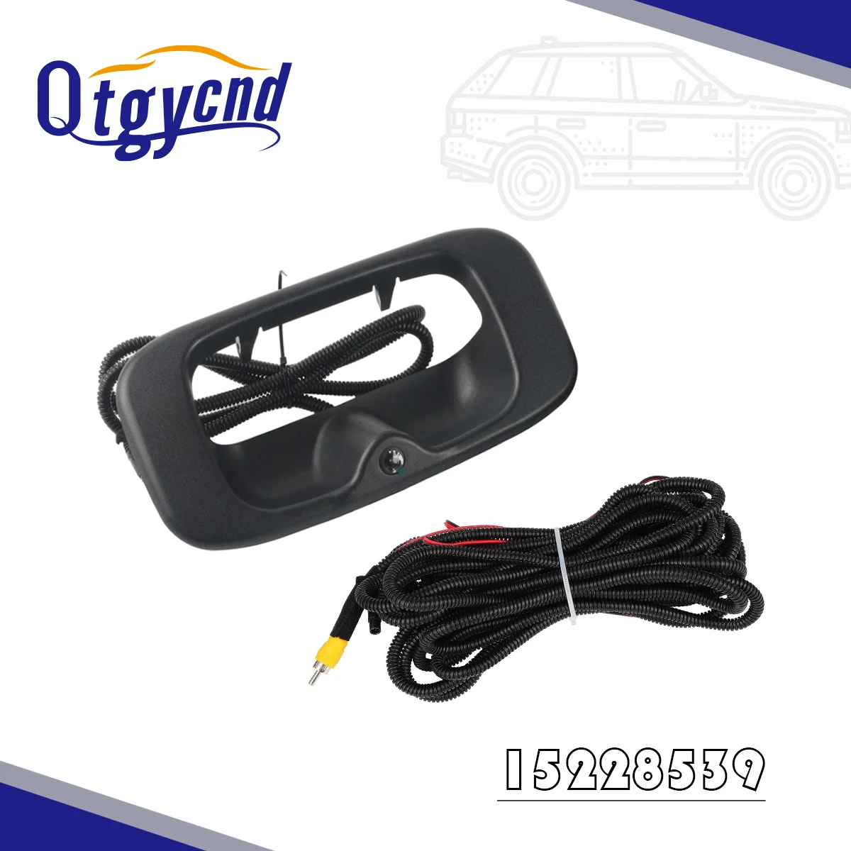 15228539 камера заднего вида с ручкой 15046512 проводом камеры для 99-07 Chevy Silverado/GMC Sierra 1500