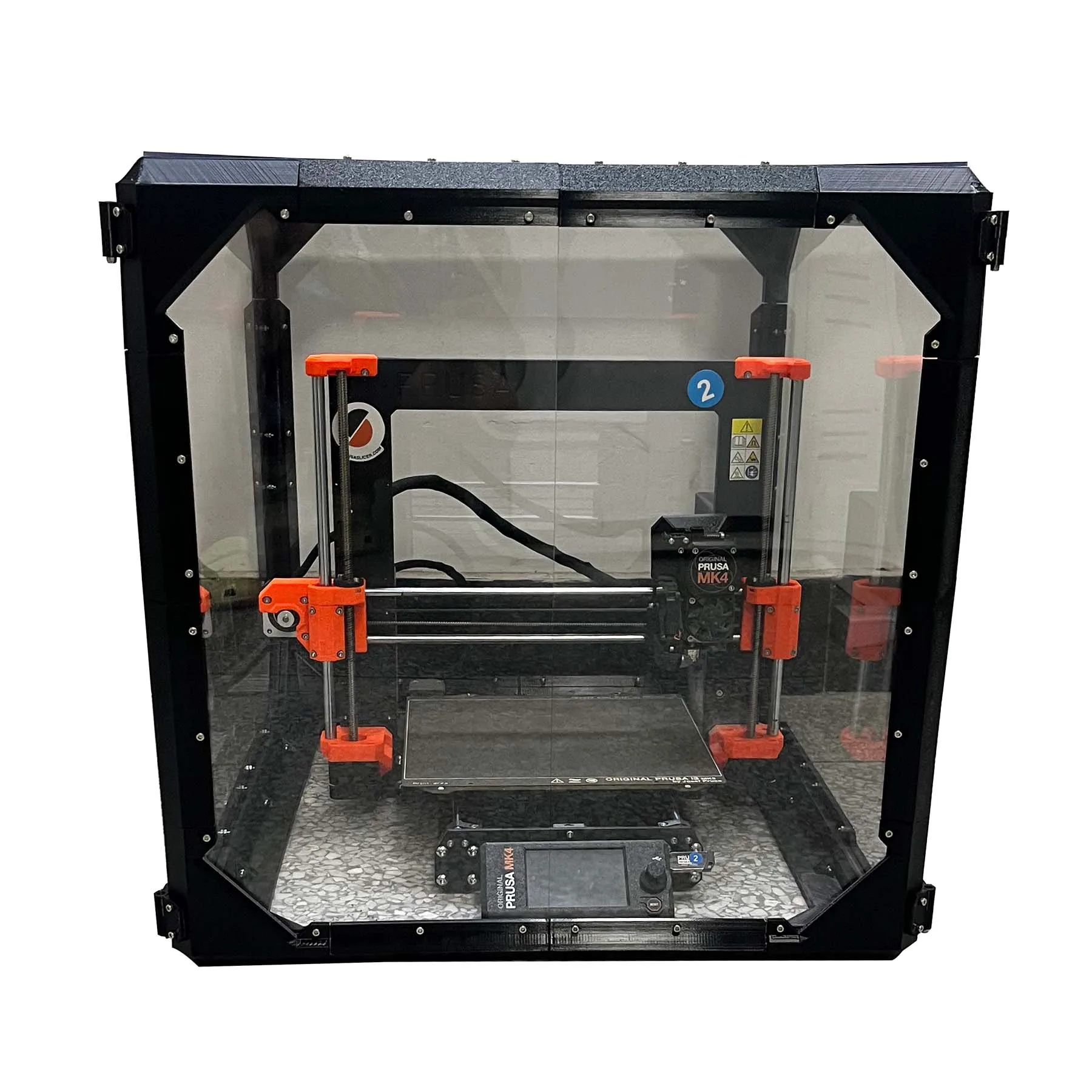 Фото Blurolls Prusa MK3S MK4(S) Корпус 3D-принтера PrintClosure ПК Поликарбонатные панели ПК №4