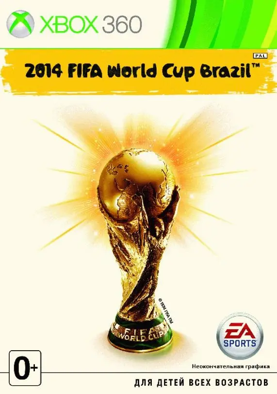 Видеоигра 2014 FIFA World Cup Brazil (Xbox 360) USED Б/У | Электроника