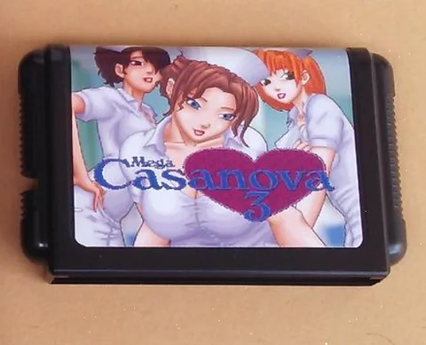 MD новые игры Mega Casanova 1-3 Mega Drive / Genesis system 16-битная игровая Карта