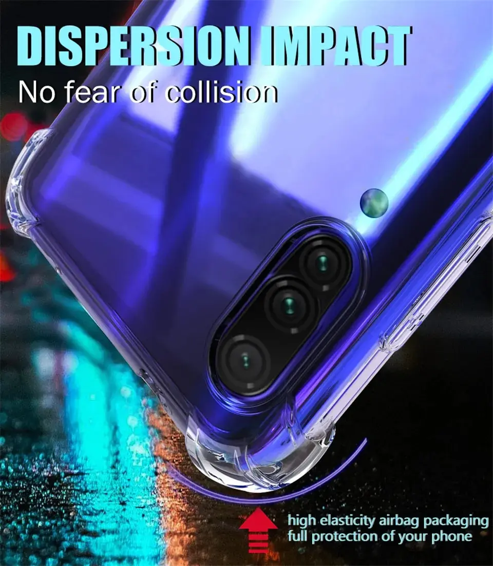 

D Air-bag Clear Case For Nothing Phone 1 Cases Shockproof Transparent Bumper Back Cover For Nothing Phone One Phone1 6.55 inch