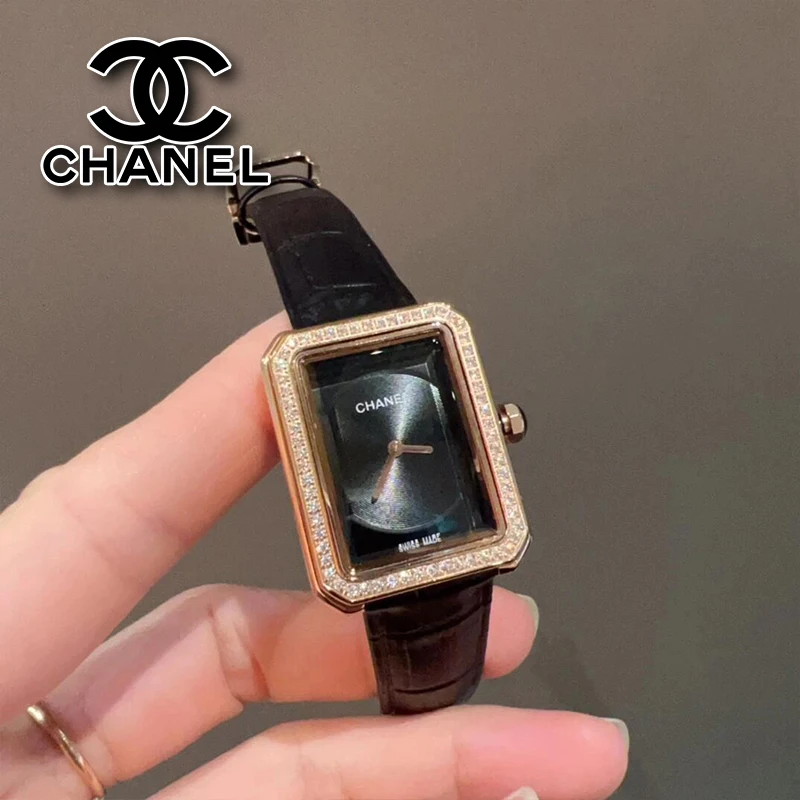 Часы в стиле Chanel 2024 новая модная тенденция кварцевые часы европейского и