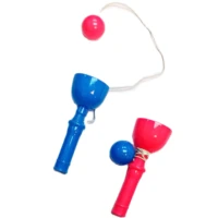 2 piece mini colorful kendama cup and catch ball game pinata loot bag novelty birthday party favors gift toy prize