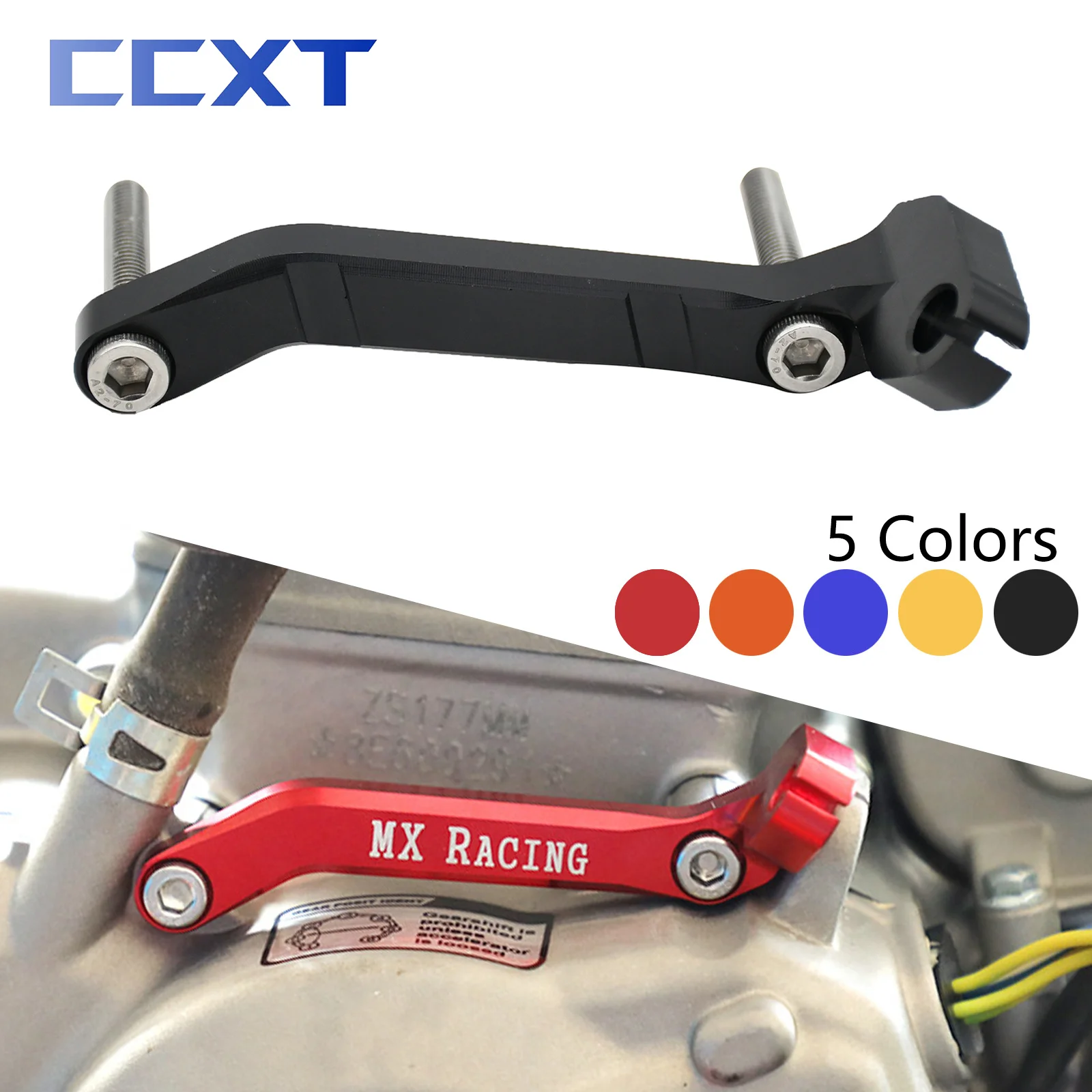 Алюминиевый Рычаг сцепления для мотоцикла CNC, зажим для провода сцепления, кронштейн для двигателя Zongshen NC250 GR7 GR8 WRX250 WRX300 XT250ST XT300ST NC