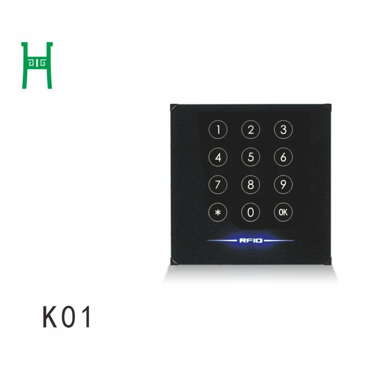 Mifare EM NFC RFID кардридер клавиатуры выход RS485/RS232 Wiegand26/34 может изготовить на заказ HID