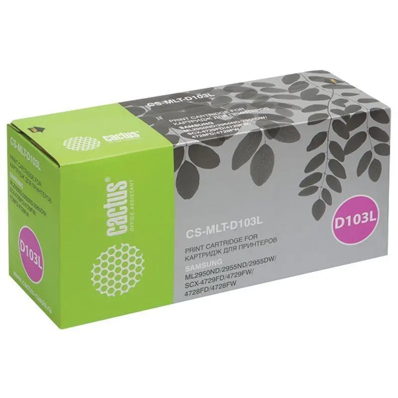 Cartridge laser cactus (cs-d103l) for Samsung scx-4728fd resource 2500 page | TV Stick