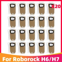 for xiaomi roborock h6 h7 cordless stick vacuum cleaner spare parts accessories 246810121620 pcs dust bag replacement