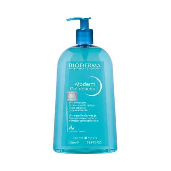 Bioderma Atoderm Гель для душа 1Л (универсальное очищающее средство)