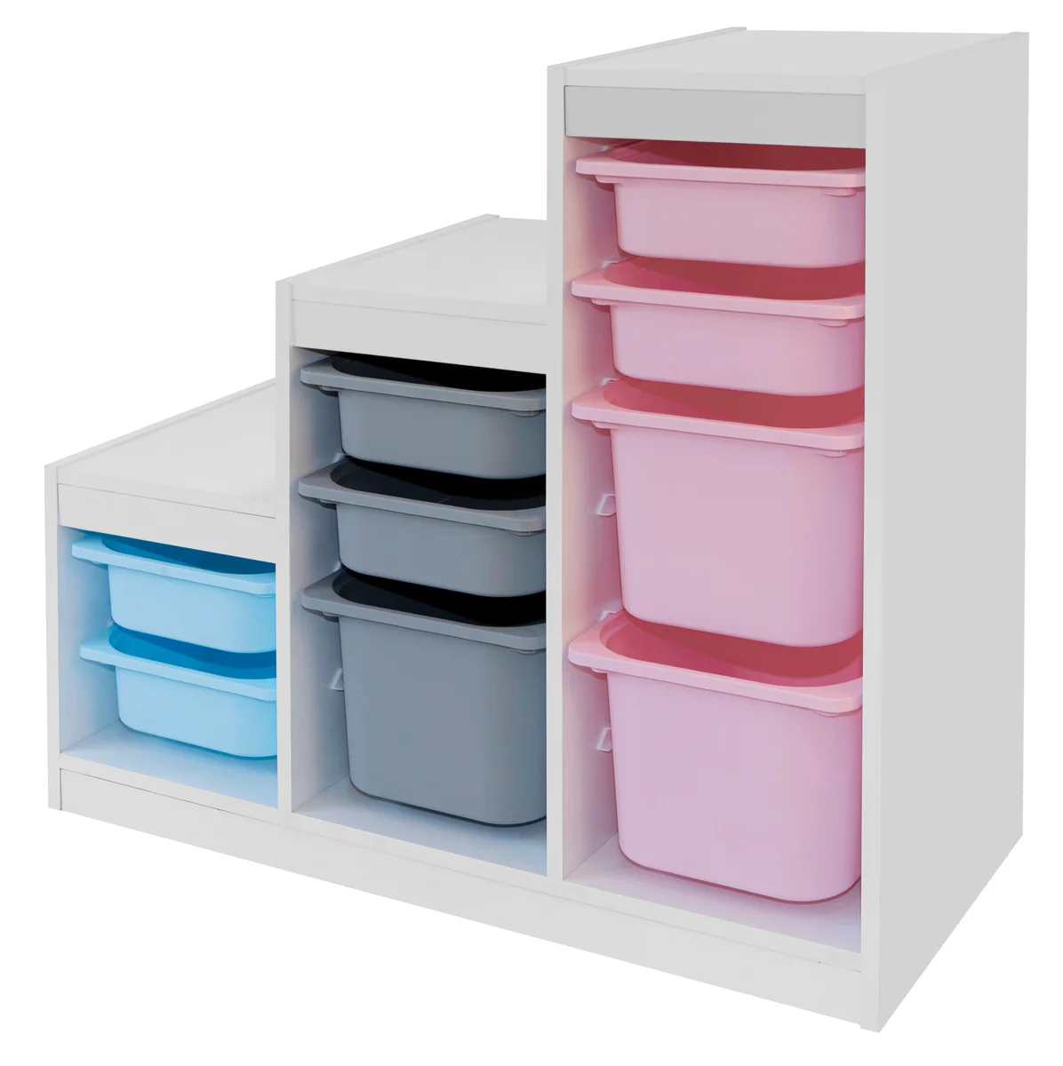 

Ladder Type Unbreakable plastic organizer storage clothes organizer toy storage box closet clothes storage storage box compartme