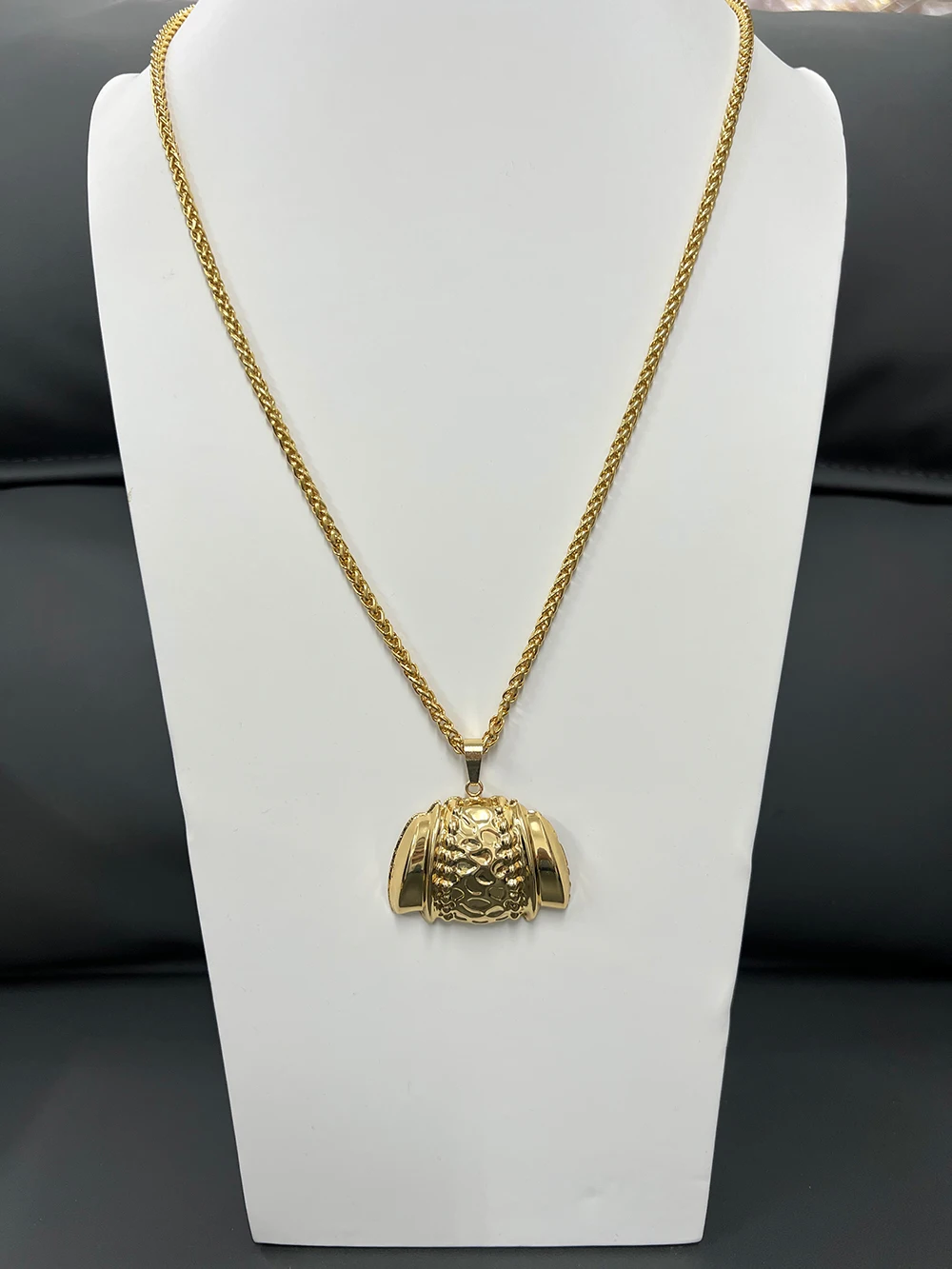 

18k Gold Plated Long Necklace and Pendant Women Fashion Daily Matching 80cm Necklace and Pendant Women Dubai Jewelry