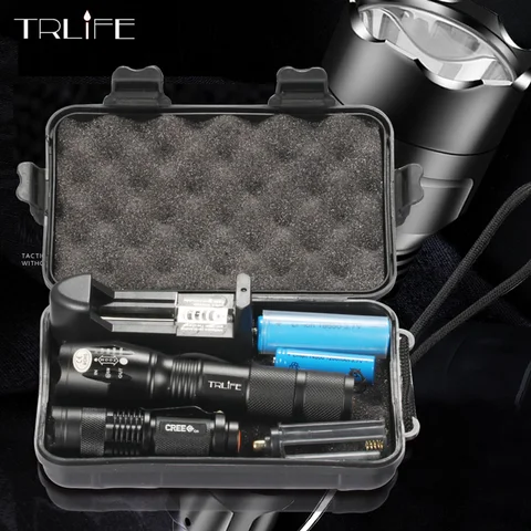 TRLIFE Тактический фонарик L2 T6