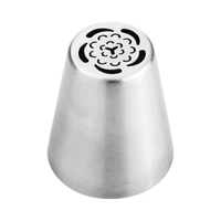 20pcslotfree shipping new fda high quality stainless steel 304 cake decoration large russian flower icing nozzle bno65