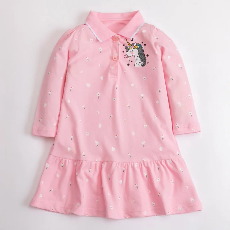 

Quality Knitted Cotton Children Clothing Princess Dresses for Girls Kids Baby Girl Clothes Autumn Spring Lovely Gauze Long Dress