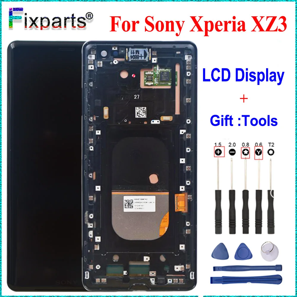 

ЖК-дисплей 6,0 дюйма для Sony Xperia XZ3, сенсорный экран с дигитайзером в сборе, Замена для Sony XZ3, ЖК-экран H9436 H8416 H9493, протестирован
