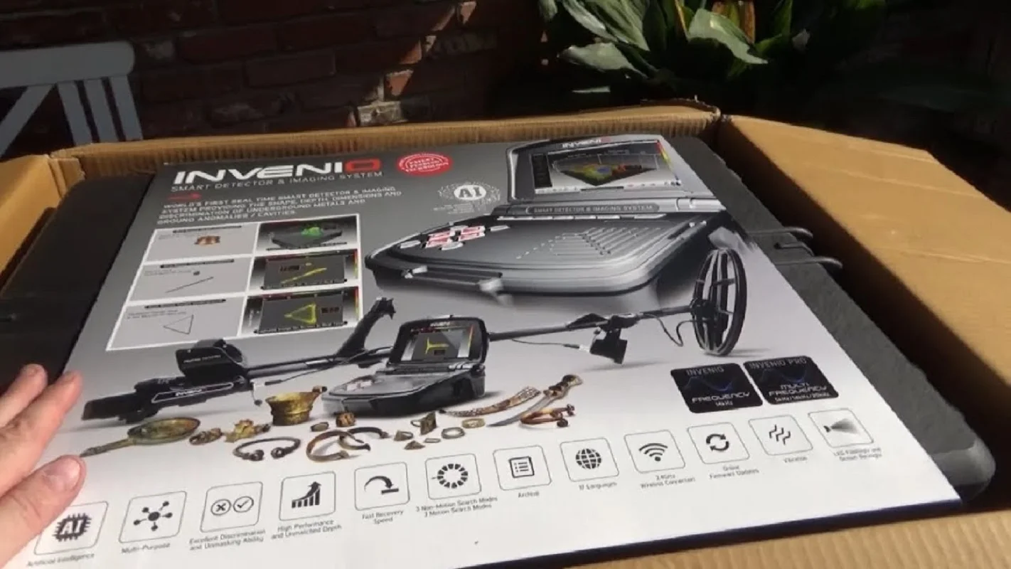 3d-металлоискатель Nokta Makro Invenio