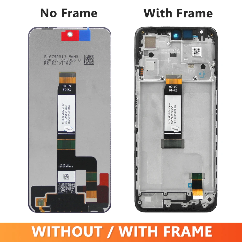 Для Xiaomi Redmi 12 ЖК-дисплей с сенсорной панелью и дигитайзером экрана в сборе 6 79