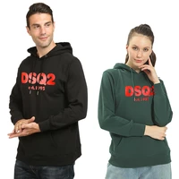 2022 high street plus size mens ladies hoodie sweater couple clothes cotton print oversized dsq2 hoodie