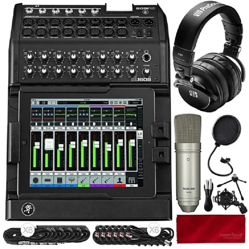 

Большая скидка Mackie DL1608 16-канальный цифровой звуковой Миксер с управлением Lightning iPad