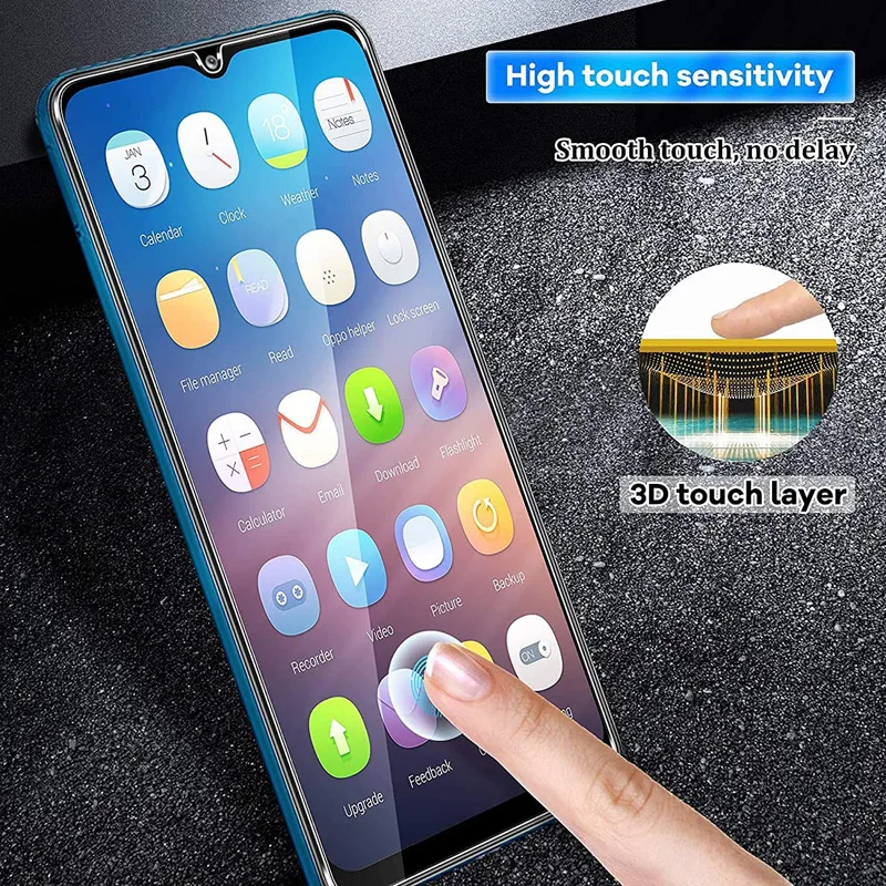 Фото 4 шт. закаленное стекло для Samsung Galaxy A12 A22 A32 A42 A52 A52S A72 A51 A71 A13 A23 A33 A53 A73 №4