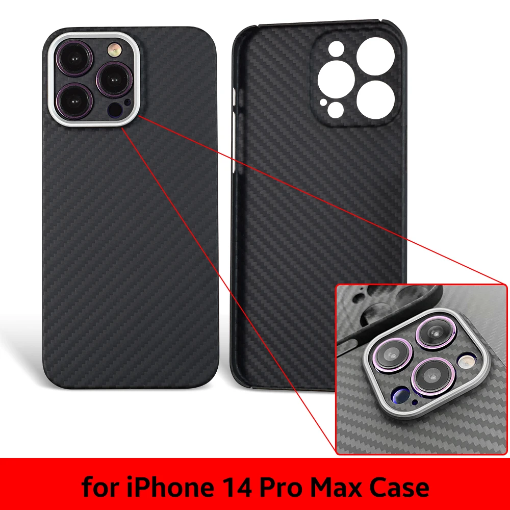 Cena Osłona Z Włókna Aramidowego Do IPhone 14 13 12 Pro Max Obudowa Z Prawdziwego Włókna Węglowego Metalowa Rama Ochrona Aparatu Konstrukcja Chroniąca Przed Upadkiem