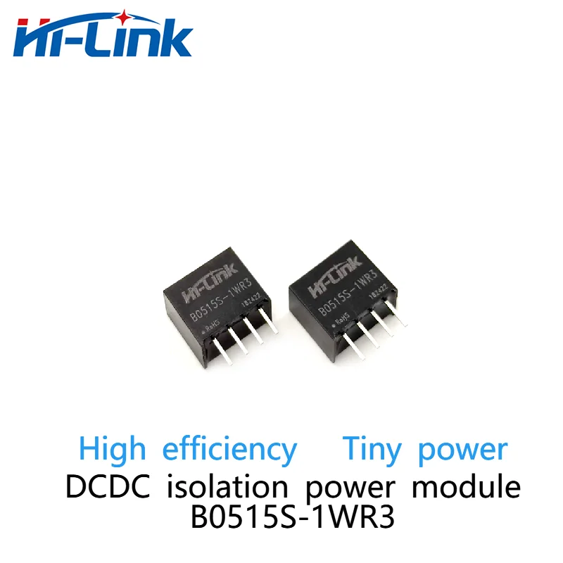 

Бесплатная доставка, 10 шт./лот, 15 В постоянного тока, 1 Вт, выходная мощность, высокоэффективный крошечный модуль питания с изоляцией