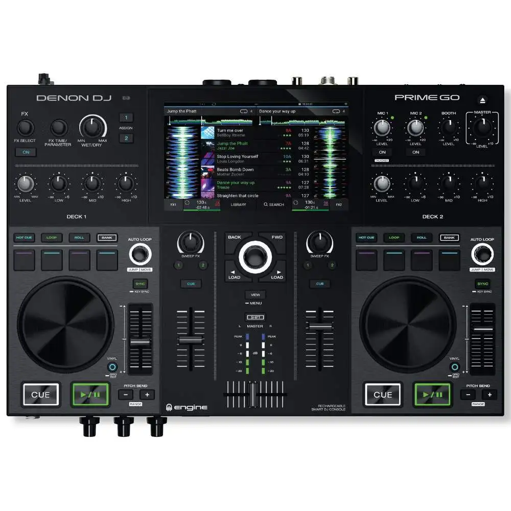 

HOT SALES Denon DJ Prime-4 White w/ Flight Case