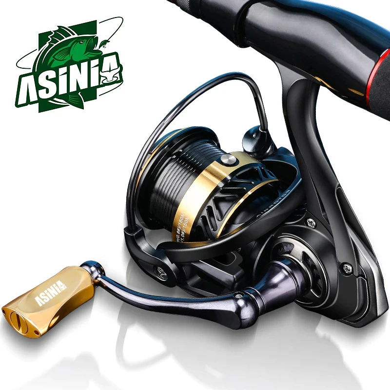 Рыболовная катушка из нержавеющей стали 6 2: 1 максимальная мощность 17 фунтов |