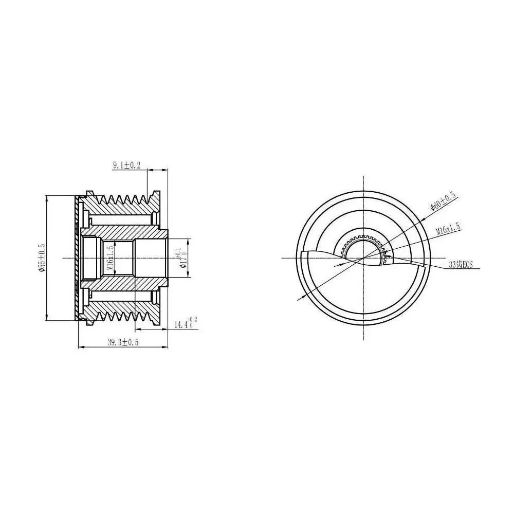 Обгонная Муфта Генератора Мерседес Вито 638 Купить