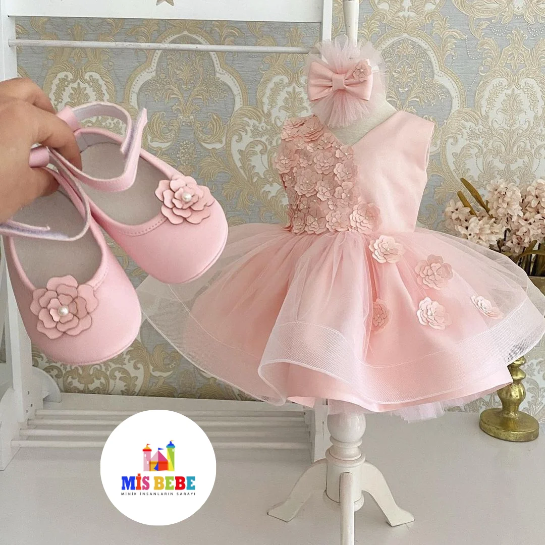 Tutu Flower Girl Dress Christmas Dress Birthday Party Princess Dress For Baby Girl Wedding Dresses