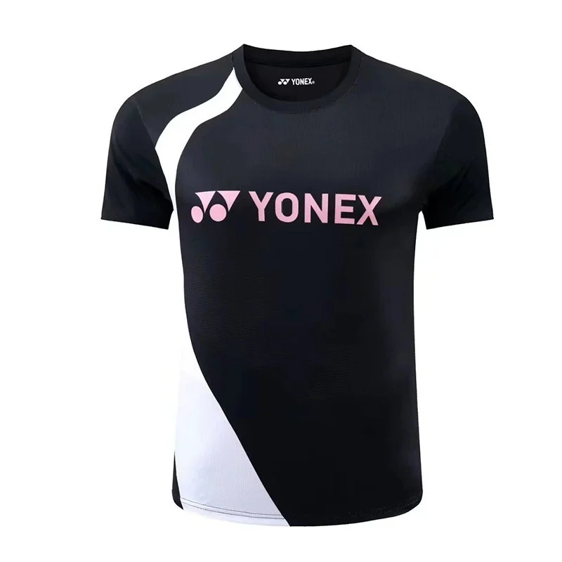 

YY Badminton Tennis Series New Popular Men's And Women's Sports Comfortable Loose Short Sleeve Round Neck T-shirt