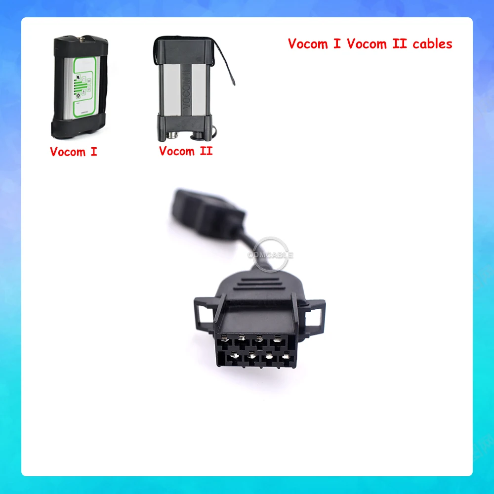 

OBDII OBD2 Diagnostic Cable for Volvo Vocom II 88890300 auto truck Excavators diagnostic cable