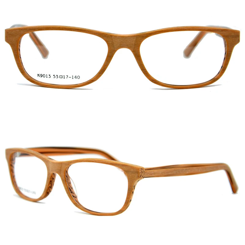 

Classic Women Optical Eyeglass frames Men Square Glasses Frame Prescription Eyewear Full Rim Imitation Wood Spectacles Rectangle