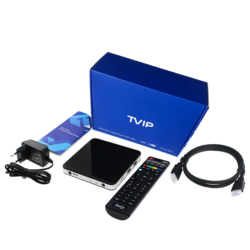 Best Nordic One Smart TV Box TVIP 605 Linux OS Amlogic S905X Dual WiFi Scandinavia 4K Set Top Box images - 6