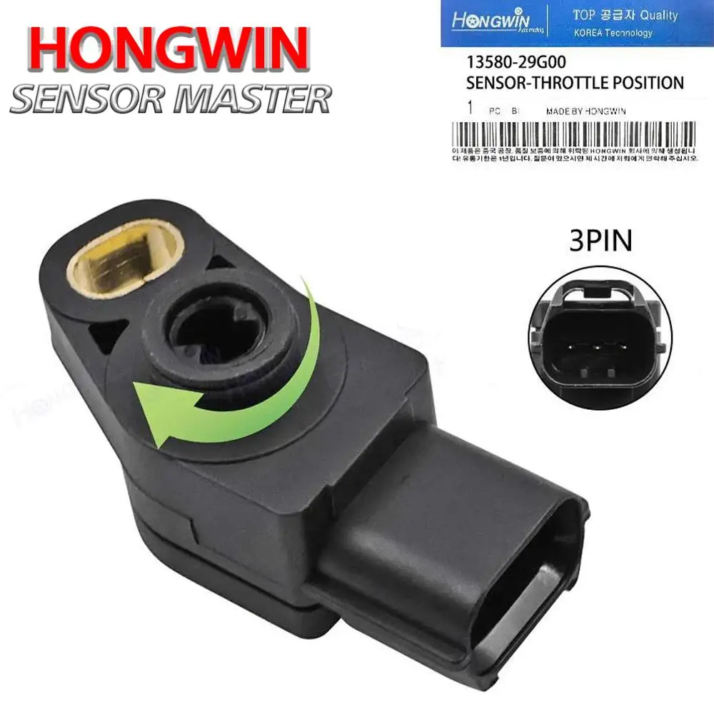 

TPS Датчик положения дроссельной заслонки 13580-29G00 для Suzuki GSX-R1000 Hayabusa GSX1300R выбратель C90 VL1500 Burgman Quadracer 450