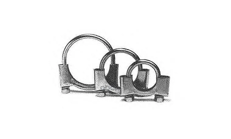 250-942_!Хомут Глушителя Универсальный D42 Bosal арт. 250942 |