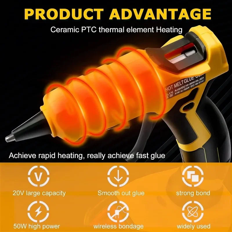 Dewalt hot glue gun 20v discount