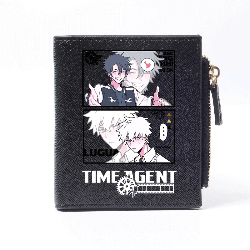 

Милый кошелек с отделением для монет Cheng Xiaoshi Lu Guang студенческий складной кошелек для косплея из аниме для мужчин и женщин короткий модный ко...