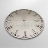 latest version for 36mm datejust 116200 fits 3135 movement watch accessories silver white watch dial