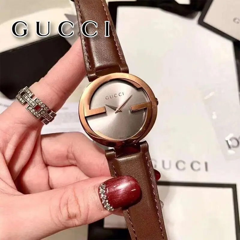 Женские часы в стиле GUCCI 2022 новые высококачественные полностью автоматические