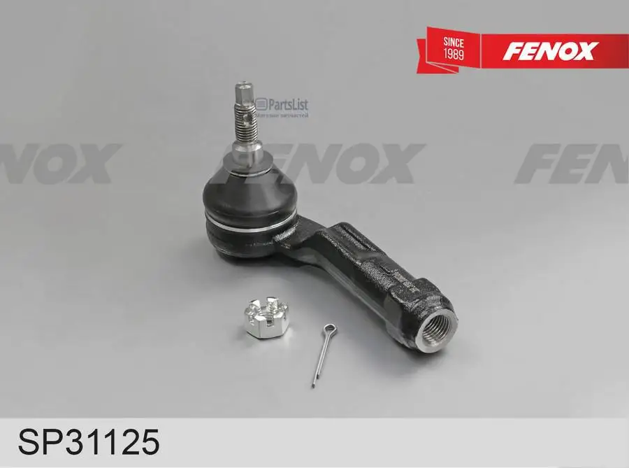 FENOX SP31125 | НАКОНЕЧНИК РУЛЕВОЙ Hyundai Solaris HCR 17 Kia Rio FB 16 Stonic YB L121 мм правая