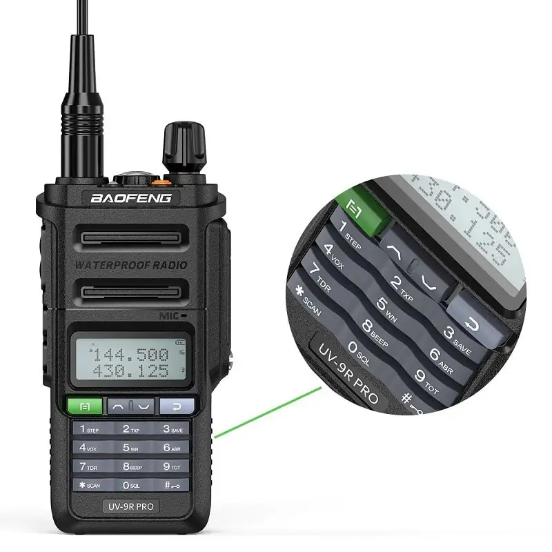 Рисунок 2 - Комплект из 10 раций Baofeng UV-9R