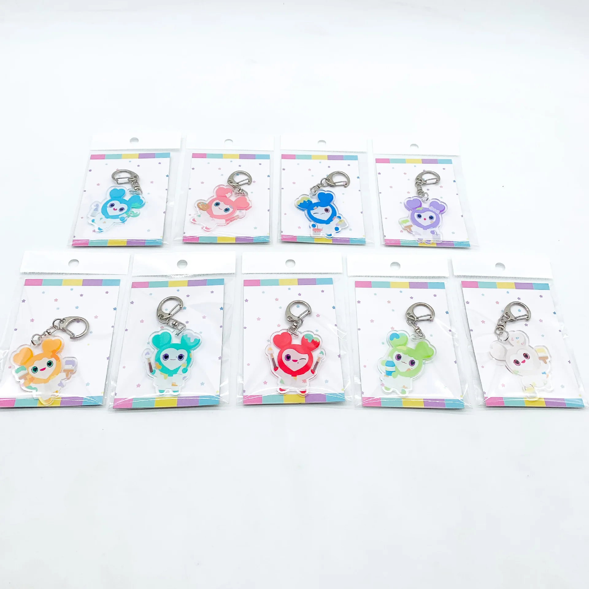 

Двойной акриловый двухсторонний милый брелок для ключей Lim Na Yeon yoo jeongyeon Momo Sana Park Ji Hyo min Kim DaHyun Son Chae Young Tzuyu