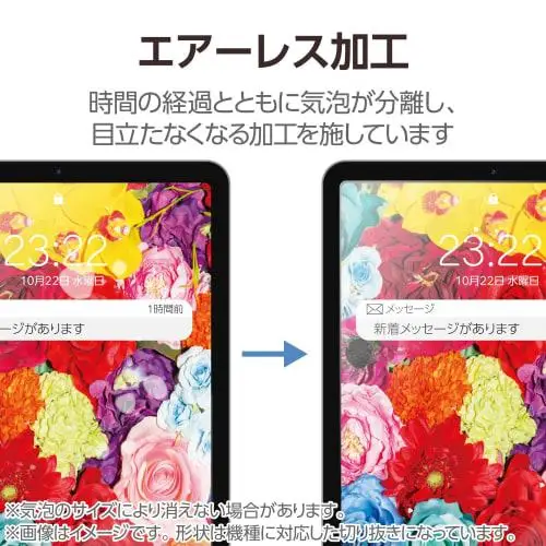 Защитная пленка ELECOM для iPad A17 Pro mini7 mini6 с защитой от отпечатков пальцев